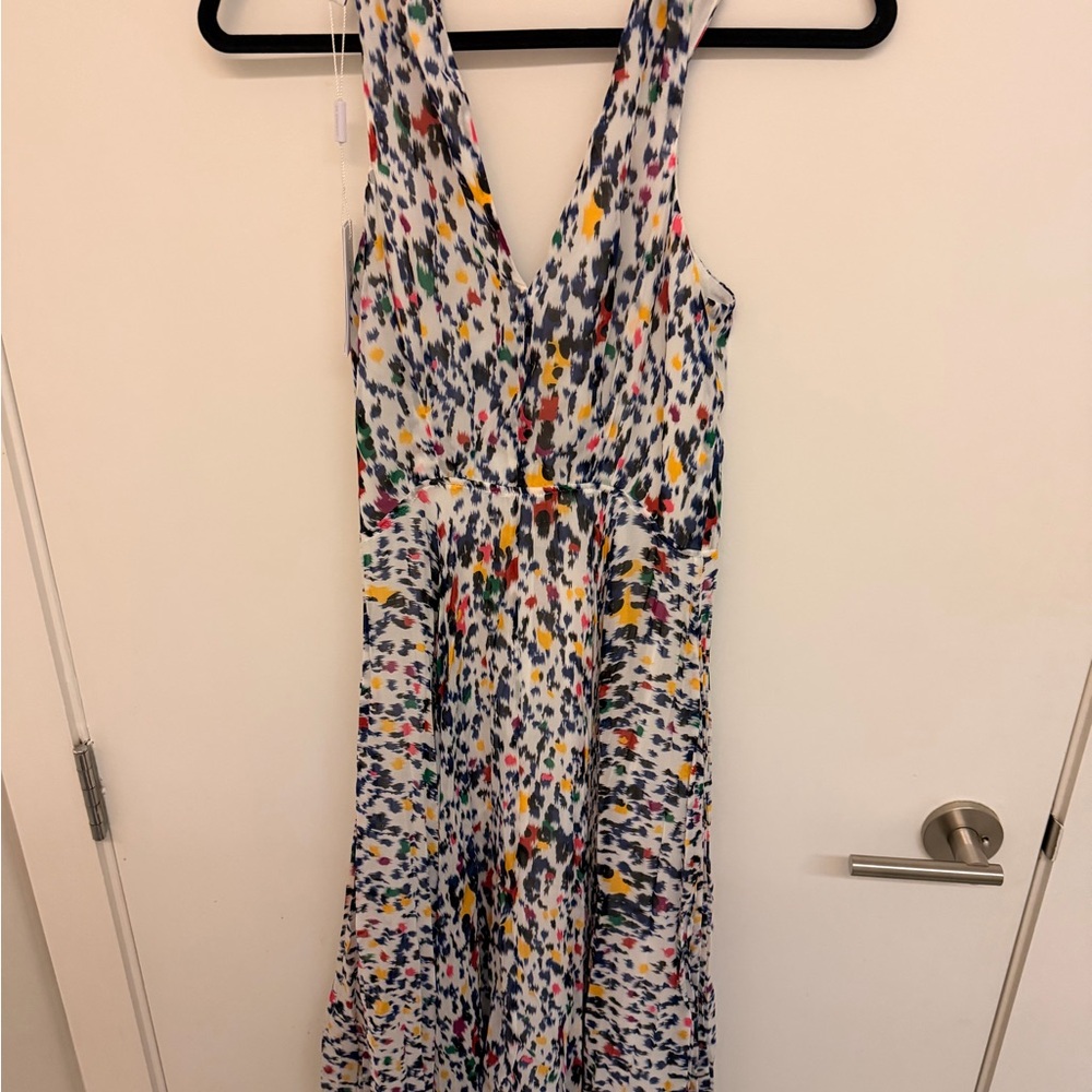 10 Crosby Derek Lam Asymmetrical Multicolor Dress